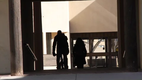 College campus 2892 Stock Footage 1057324