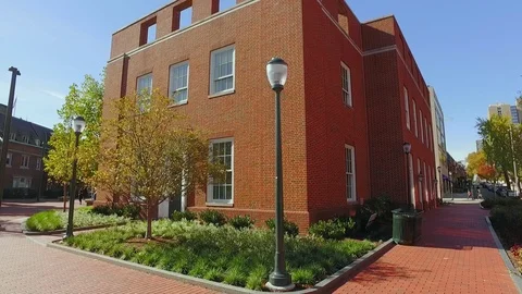 College campus Stock Footage 85704769