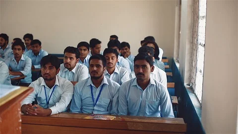 College class room Stock Footage 116995998