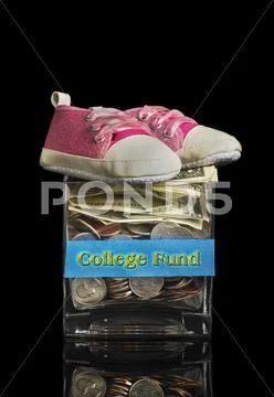 College fund. Stock Photos