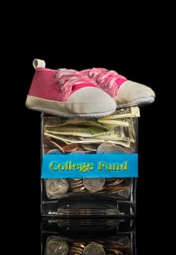 College fund. Stock Photos
