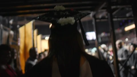 College Graduation Video stock 122595984