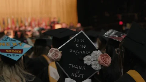 College Graduation Stock Footage 122596025