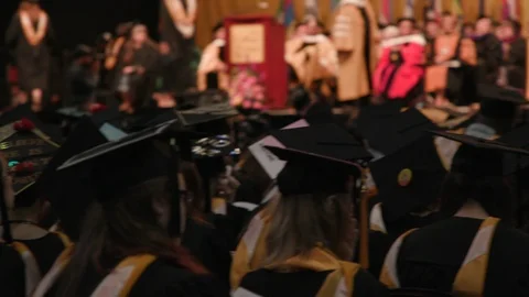 College Graduation Stock Footage 122596051