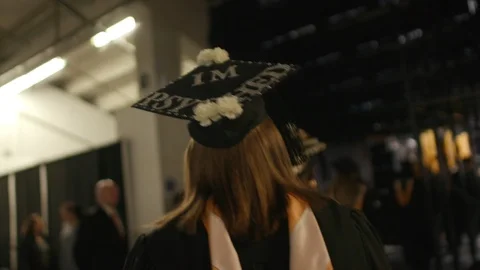 College Graduation Stock Footage 122596070
