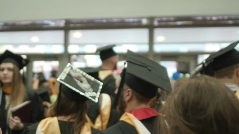 College Graduation Stock Footage 122596103