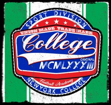 College graphic design Stock Illustration