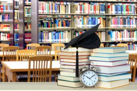 College library Stock Photos