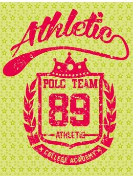 College polo player vector art Stock Illustration