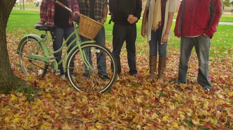 College students in the fall Stock-Footage 61676638