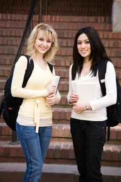 College students Stock Photos