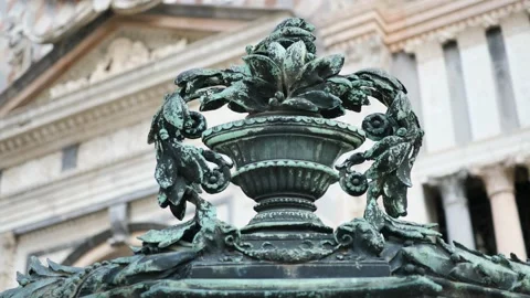 Colleoni chapel decoration Stock Footage 132101989