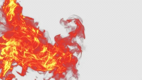 Colliding Fires Video stock 168579312