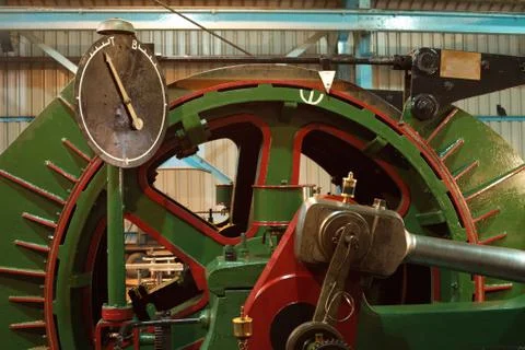Colliery steam engine Foto stock