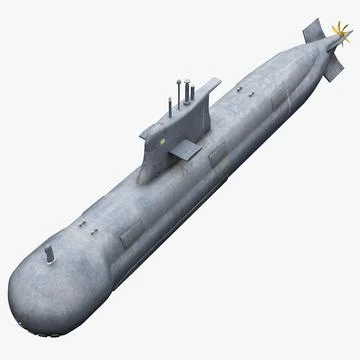 Collins Class Submarine 3D Model 89260004 Pond5