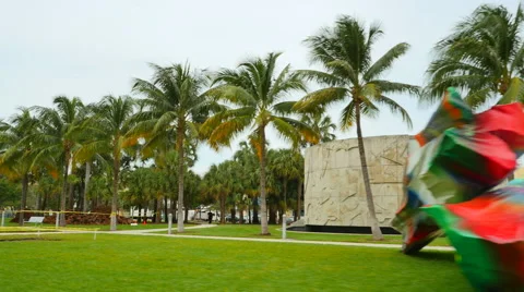 Collins Park Miami Beach Vídeo Stock 58205385
