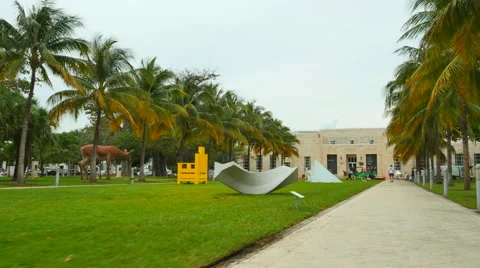 Collins Park Miami Beach Vídeo Stock 58205488