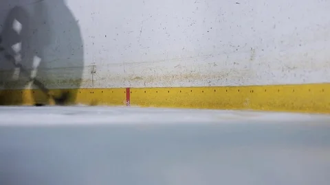 Collision between two players during a hockey match Stock Footage 71552310