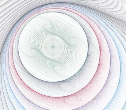 The collision of elementary particles. Interaction of physical particles. Ilustración de archivo