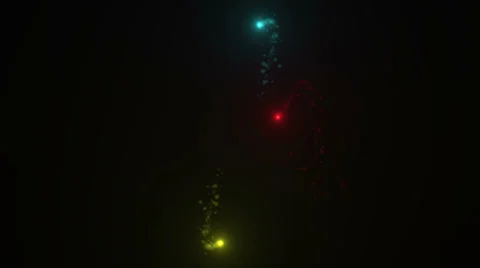 Collision of the fires (with alpha chennel) Stock-Footage 33847995