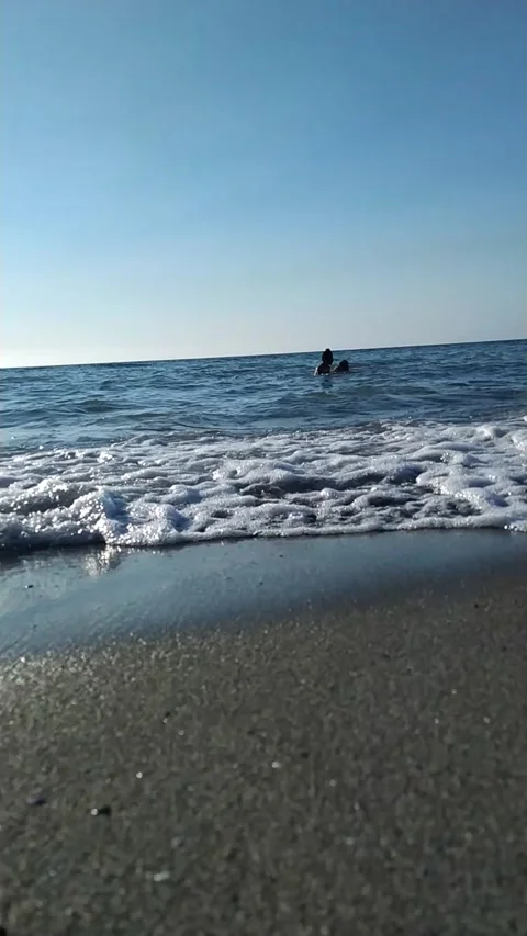 The collision image of the waves in the sea Stock Footage 137670079