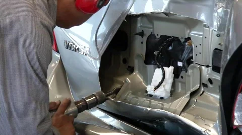 Collision Repair Stock Footage 847371