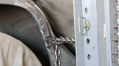 Collision Repair Pull Stock Footage 847346