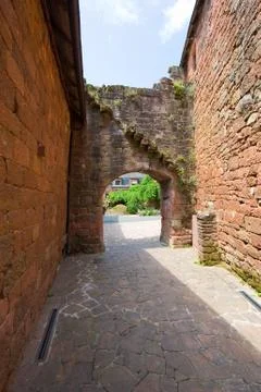 Collonges la Rouge Stock Photos