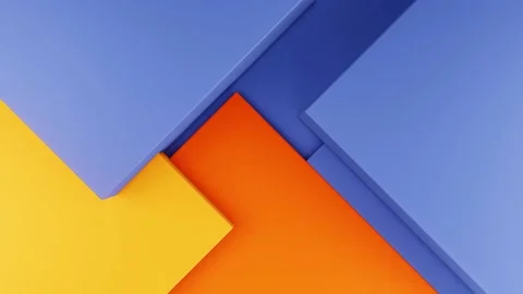 Coloful 4k cubes background animation loop Stock Footage 196084797