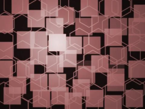 Colofull square dynamic abstract background Stock Illustration