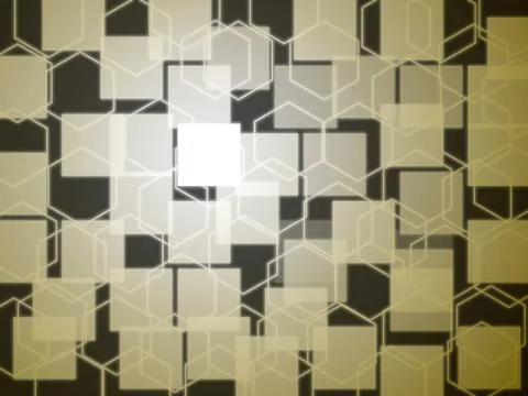 Colofull square dynamic abstract background Stock Illustration