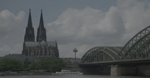 Cologne Cathedral - Cologne, Germany (Köln) - 4K Stock Footage 68504140