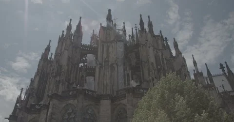 Cologne Cathedral / Cologne, Germany (Köln) - 4K Video stock 68504446