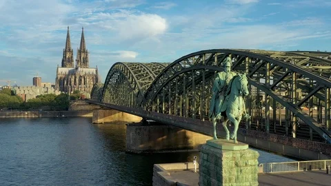 Cologne Cathedral Stock Footage 111888987