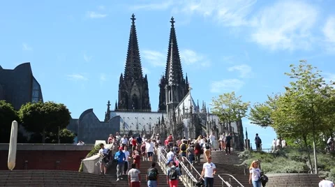 The Cologne Cathedral, Germany Stockbeeldmateriaal 66064982