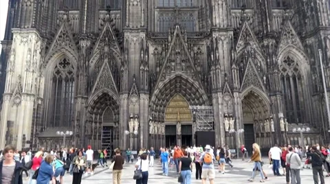 Cologne Cathedral Germany Stock Footage 67601816