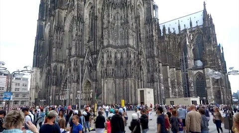 Cologne Cathedral Germany Stock Footage 67601817