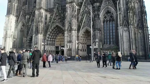 Cologne Cathedral, Germany Stock Footage 82172083