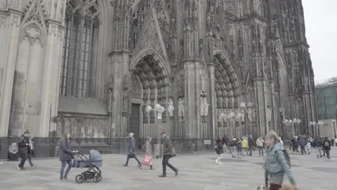 Cologne Cathedral, Germany Stock Footage 134181584