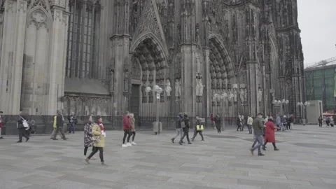 Cologne Cathedral, Germany Stock Footage 134181751