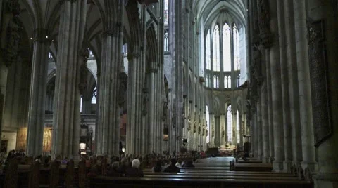 Cologne Cathedral in Koeln 動画素材 46638988