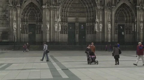 Cologne Cathedral in Koeln 動画素材 46639149