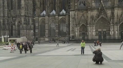 Cologne Cathedral in Koeln 動画素材 46640282