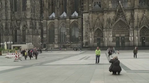 Cologne Cathedral in Koeln 動画素材 46640441