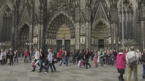 Cologne Cathedral in Koeln 動画素材 46640690
