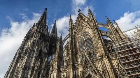 Cologne cathedral, Koelner Dom Stock Footage 104552098