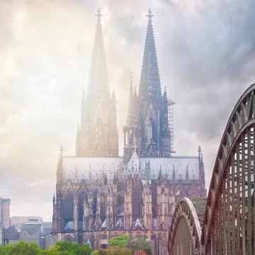 The Cologne Cathedral Stock Photos