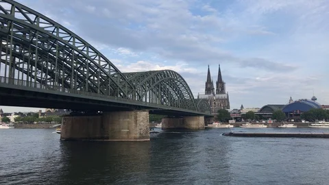 Cologne cathedral timelapse Stock Footage 90260867