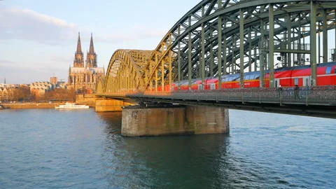 Cologne Cathedral view. Timelabs Stock Footage 87292124