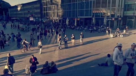Cologne Central Station Stock Footage 55691974